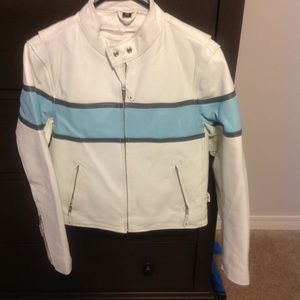 Leather Motorcycle jacket XS